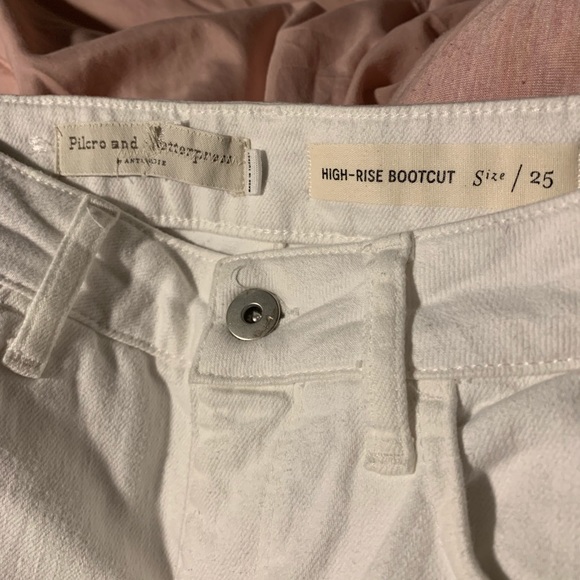 NWT Anthropologie pilcro high rise boot cut crop - Picture 2 of 8